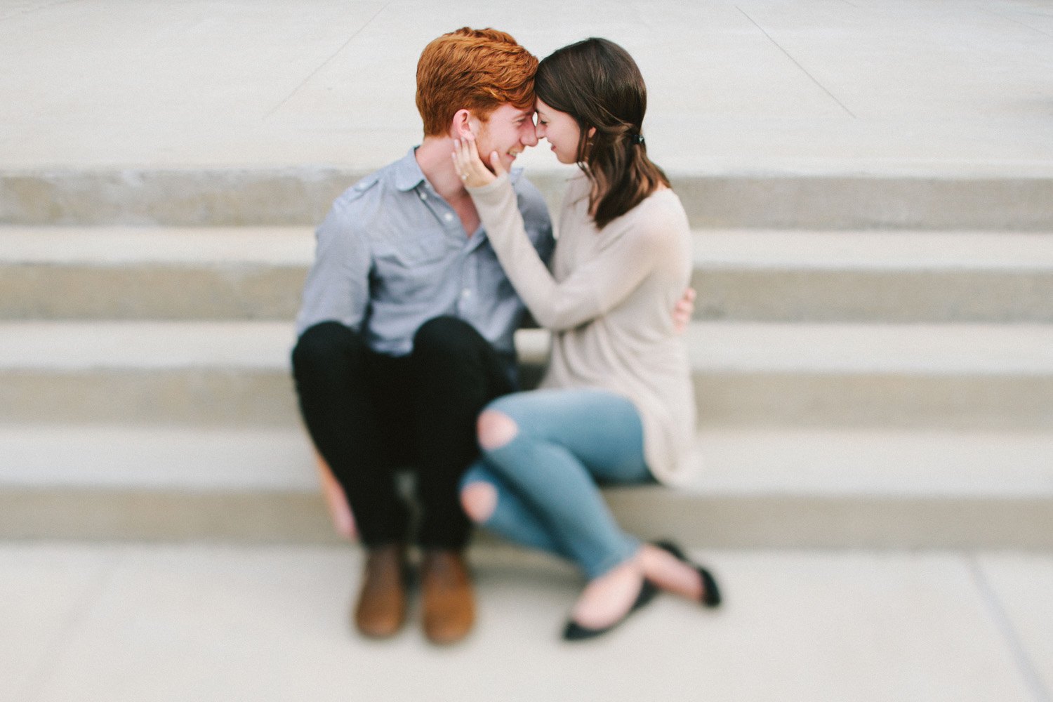 Downtown Birmingham Rooftop Engagement