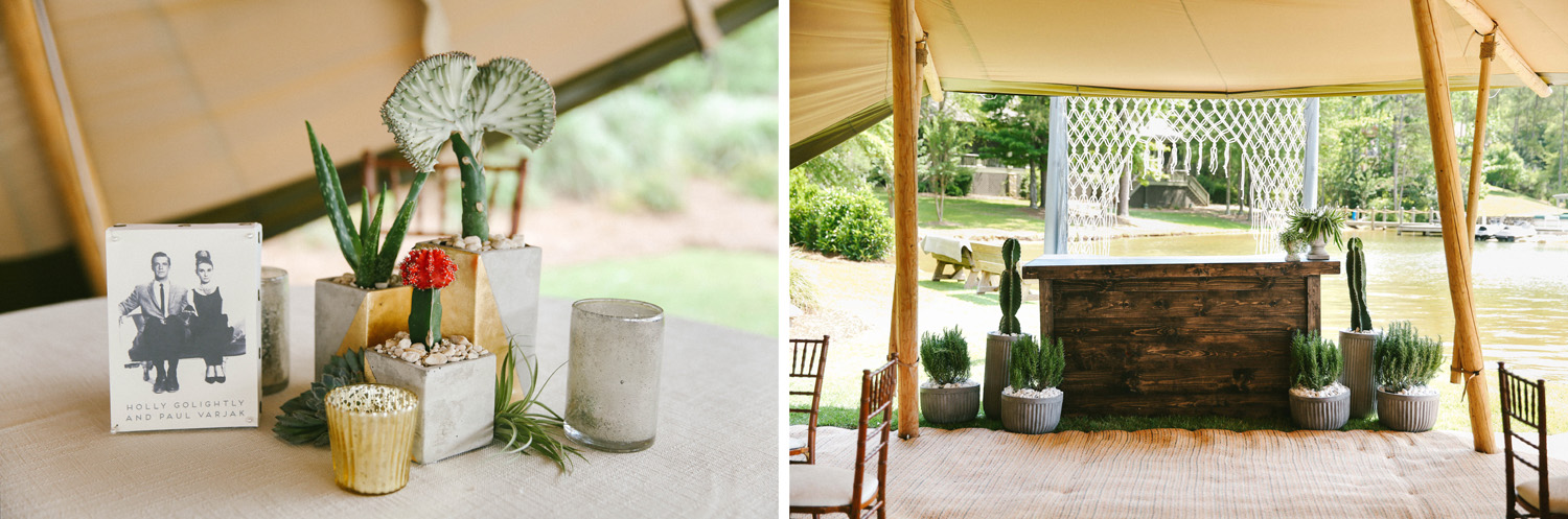Desert-themed Rehearsal Dinner