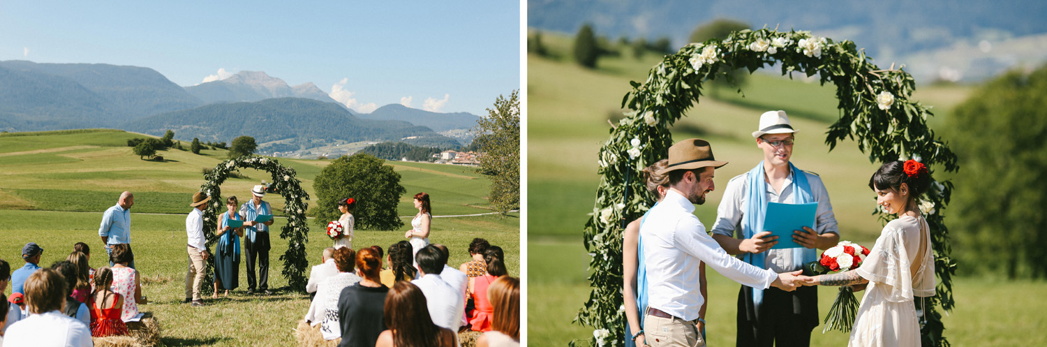 Northern Italy Mountain Wedding 