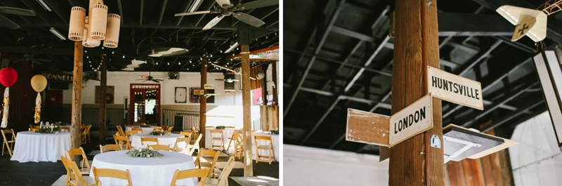 eclectic lumberyard wedding huntsville alabama