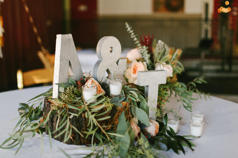 eclectic wedding decor