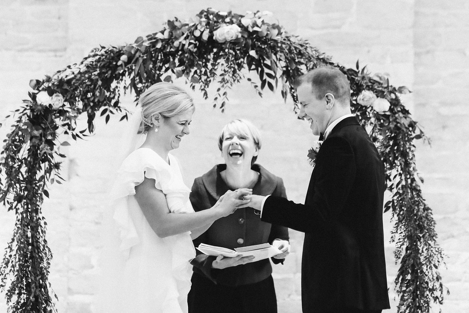 tithe barn wedding ceremony hampshire england