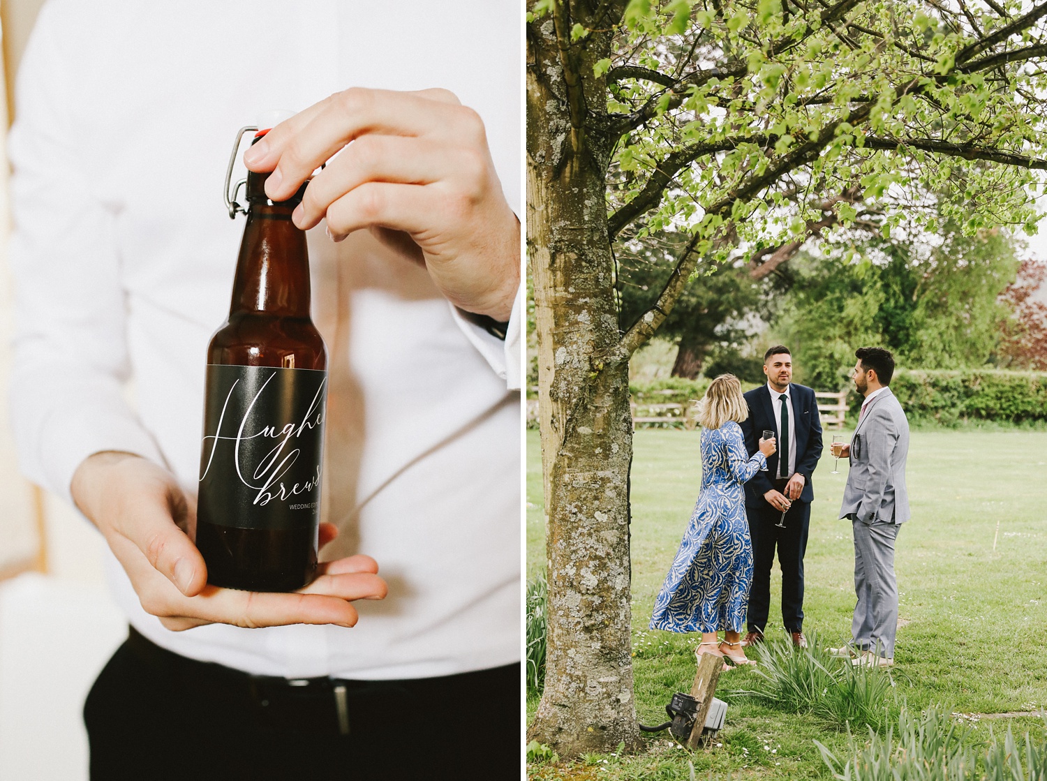 wedding home brewed beer