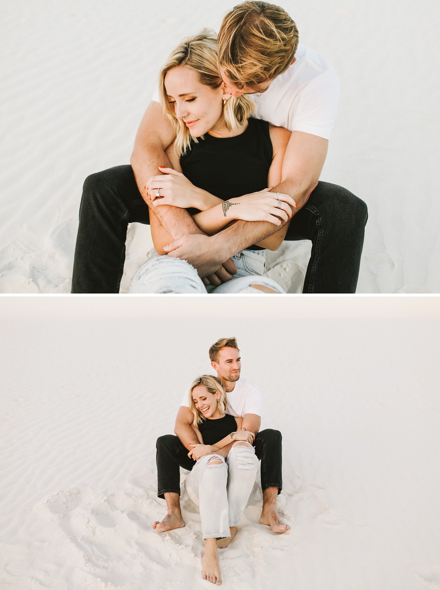 White Sands Engagement Session